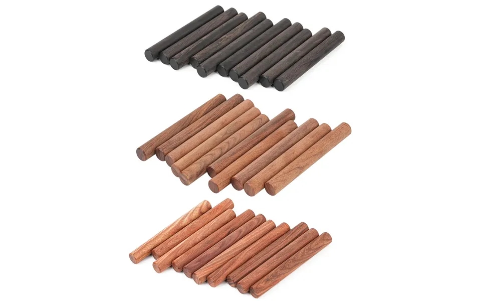 10pcs 8 10 12mm Diameter Round Rod Bar 100mm Long Round Log Tenon Rod Dowel Rosewood Red Sandalwood Woodworking Diy Craf