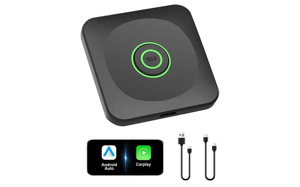2 In 1 Wired To Wireless Carplay Converter Plug & Play Dongle Convert Carplay Wireless Adapter One-click Switch Adapter