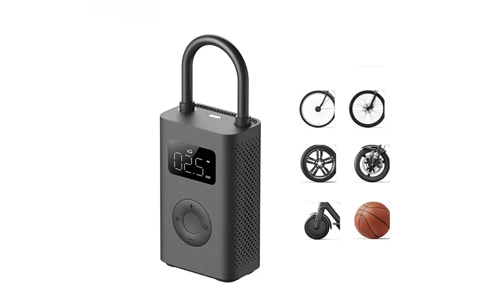 2025 Version Xiaomi Mijia 2d 150psi Smart Bike Pump 2000mah Battery Power Bank Usb Charging Led Display Electric Portab