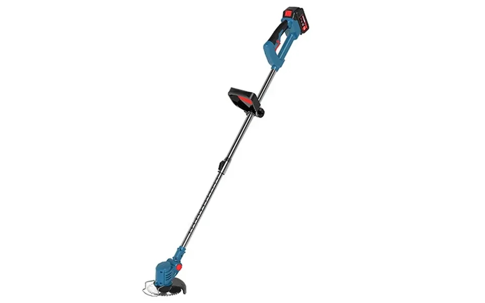 21v 4000mah Cordless Electric Grass Trimmer Lawn Mower Lithium-ion Cordless Weed Cutter Kit Garden Tools W 2 Batteries