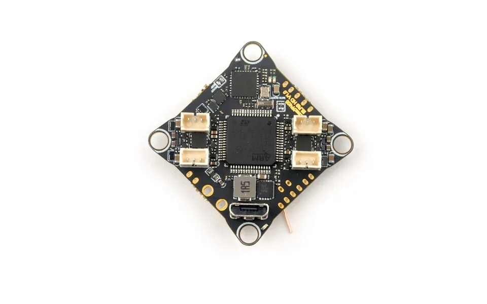 25.5mmx25.5mm Happymodel Crazyf405hd Elrs Aio 1-2s F4 Flight Controller Built-in 12a Bl S 4in1 Esc Receiver For Mobula8
