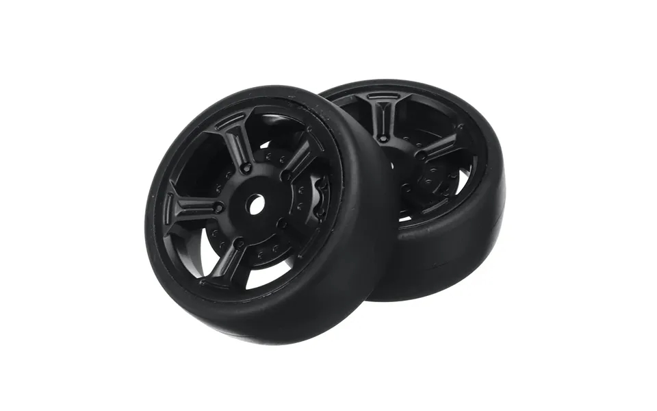2pcs Rc Car Parts Wheels Tires Front Rear Universal M22011 For Eachine Ec35 1 14 Vehicles Models Spare Accessories