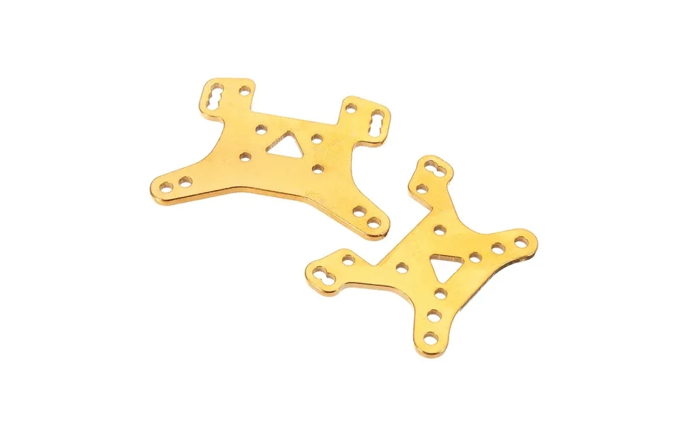 2pcs Wltoys 124017 124019 1 12 Rc Car Spare Metal Front Rear Shock Absorber Plate Board 1833 Vehicles Model Parts