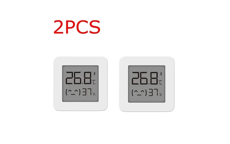 2pcs Xiaomi Mijia Smart Lcd Screen Digital Thermometer 2 Bluetooth Temperature Humidity Sensor Moisture Meter Mijia App