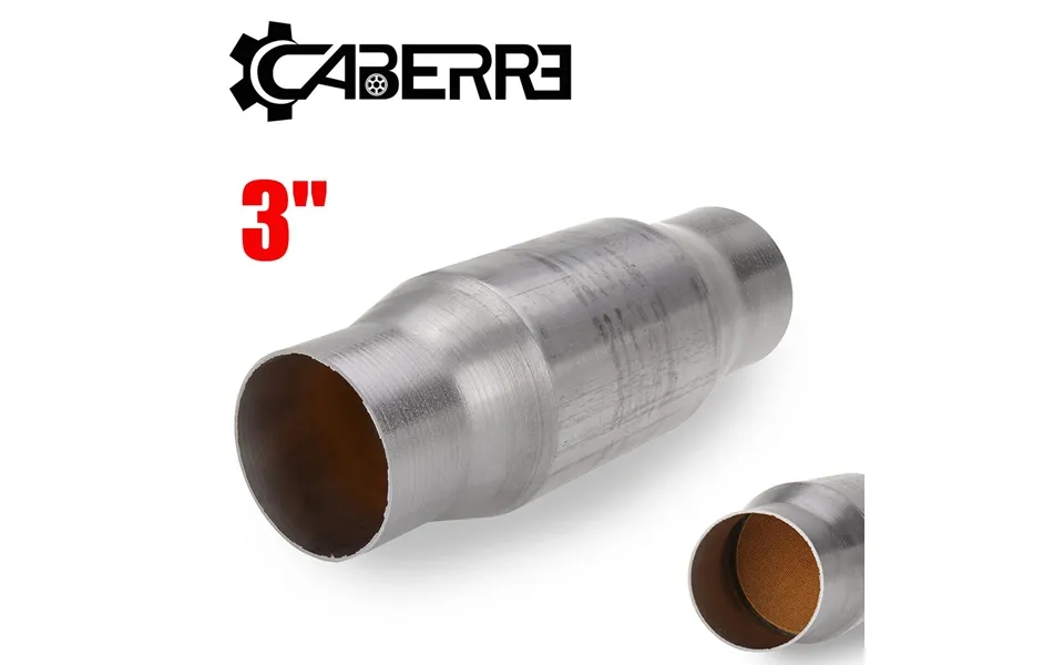 3 Inch Inlet Outlet Catalytic Converter Universal High Flow Stainless Steel