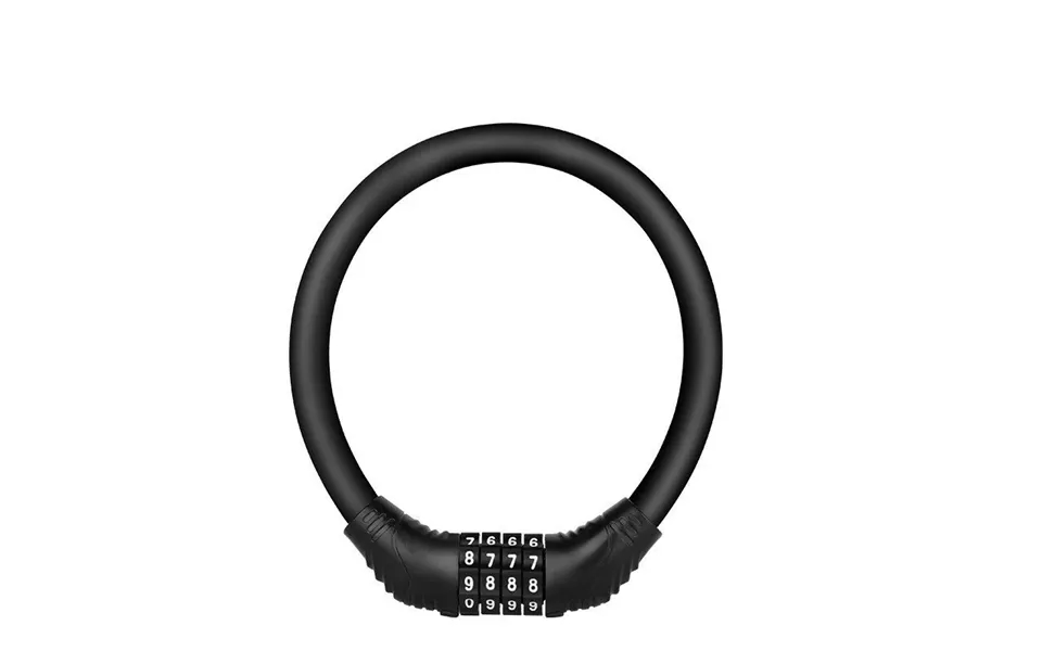 4 Digit Password Cable Lock Anti Theft Combination For Bicycle Motorcycle Scooter