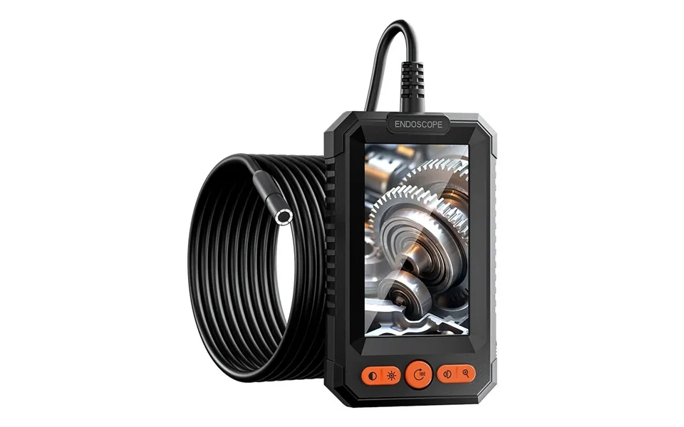 4.3-inch 1080p Hd Ips Industrial Endoscope 8mm Waterproof Ip67 2600mah Battery Usb-c Inspection Camera