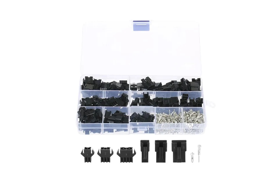 480pcs Sm2.54mm Dupont Line Terminal Connector 2p 3p 4p Female And Male Header Connectors Kit