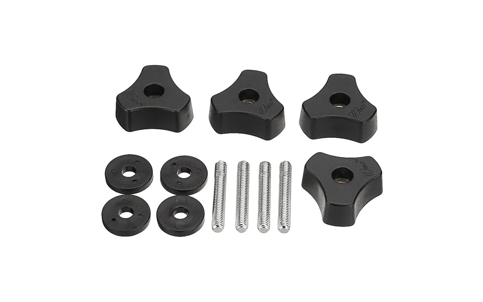 4pcs Woodworking Tool Accessory Quick Action Hold Down Clamp Handle Nut For T-slot T-tracks