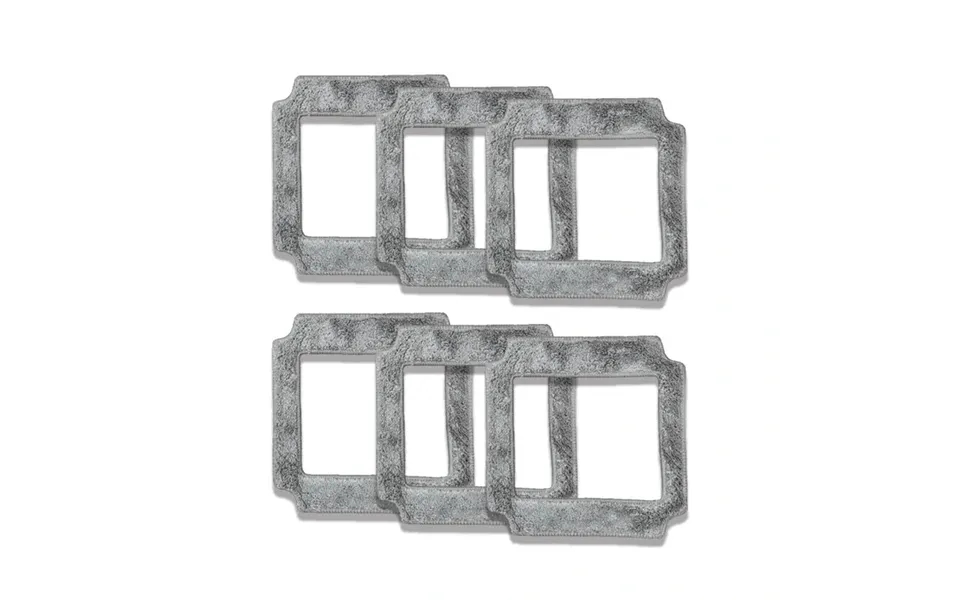 6pcs Pack Fiber Mopping Cloths For Liectroux For Yw710 Window Cleaning Robot