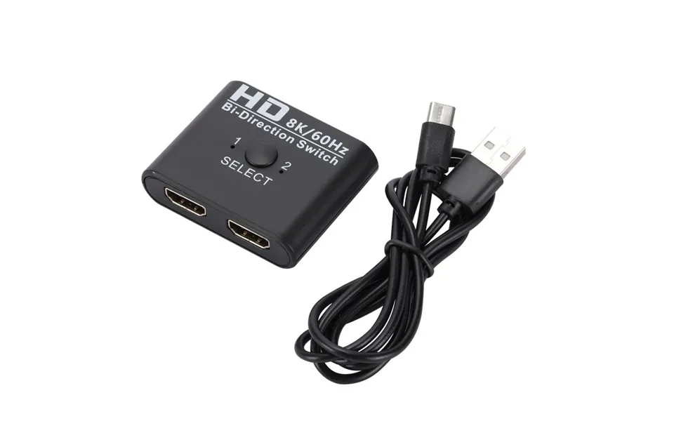 8k 60hz Bi-direction Hdmi-compatible Switch Splitter 1×2 2×1 Hdmi-compatible Switcher 2 In 1 Out 1 In 2 Out Switcher Ada