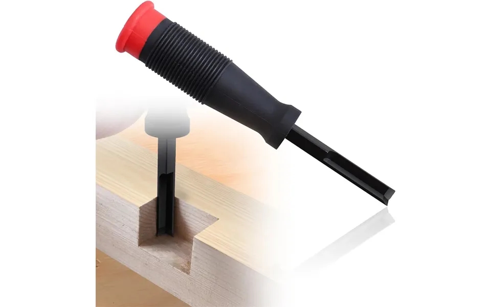 90 Right Angle Corner Chisel Mortise Chisel High Carbon Steel Blade Plastic Handle 2
