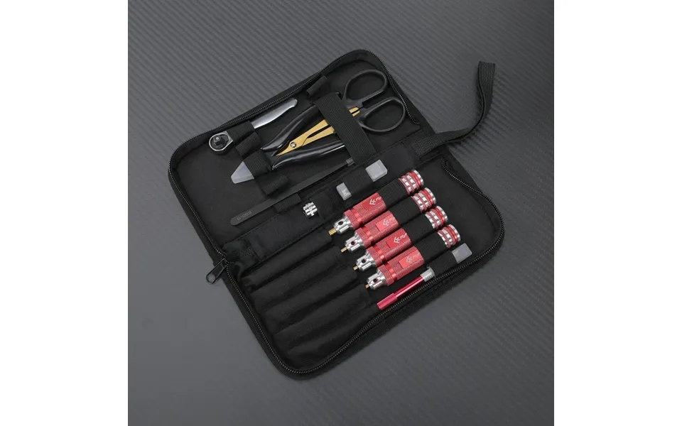 9pcs Flyfishrc Screwdriver Tool Kit With Storage Bag For Rc Model