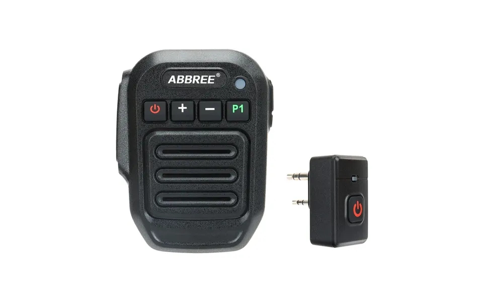 Abbree Wireless Bluetooth Microphone Handheld Speaker Mic For Baofeng Uv-5r Uv 21 Pro 5rh K6 Walkie Talkie Ham Radio Acc
