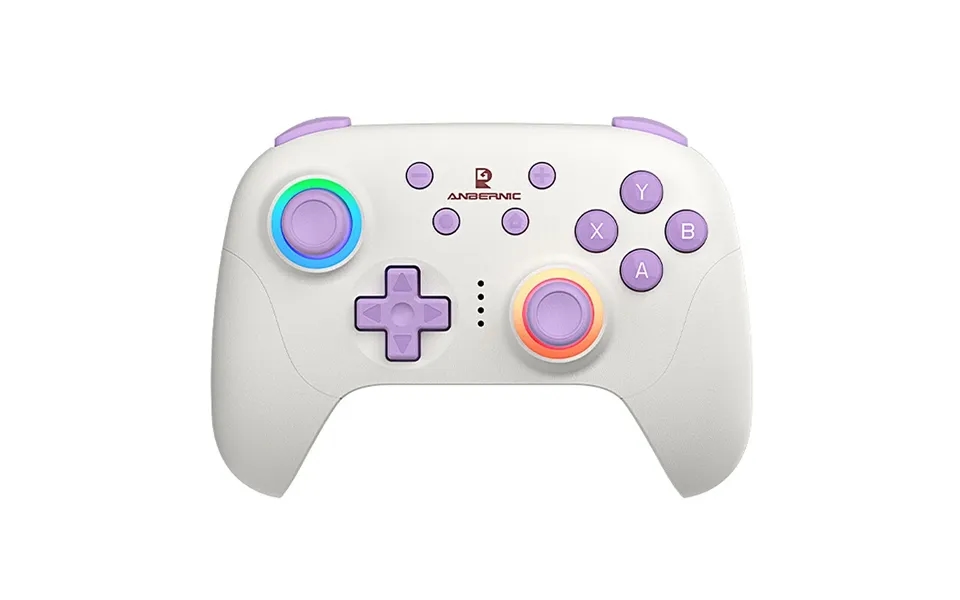 Anbernic Rg P01 Tri-mode Wireless Game Controller Six-axis Hall Joystick And Trigger Gamepad Rgb Light Support Vibration
