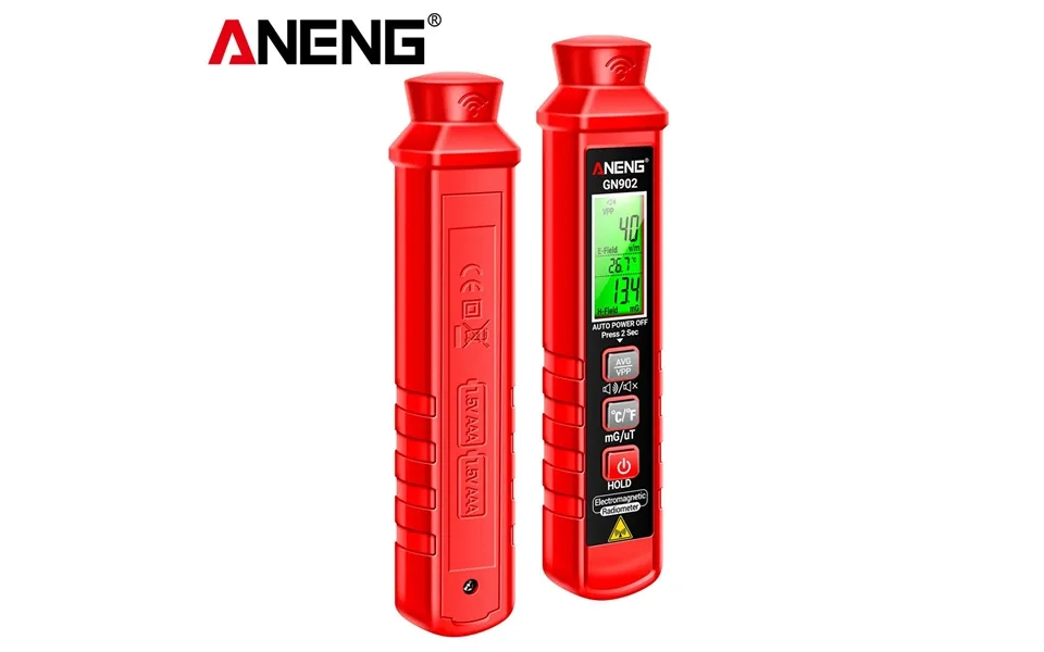 Aneng Gn902 Electromagnetic Radiation Tester 3-in-1 Electric Field Magnetic Field Temperature Detection 5hz-3500mhz Safe