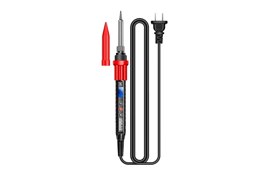 Aneng Sl106 Electric Soldering Iron 60w Adjustable Temperature 180 -520 Digital Display Ceramic Heating Core 110v 220v
