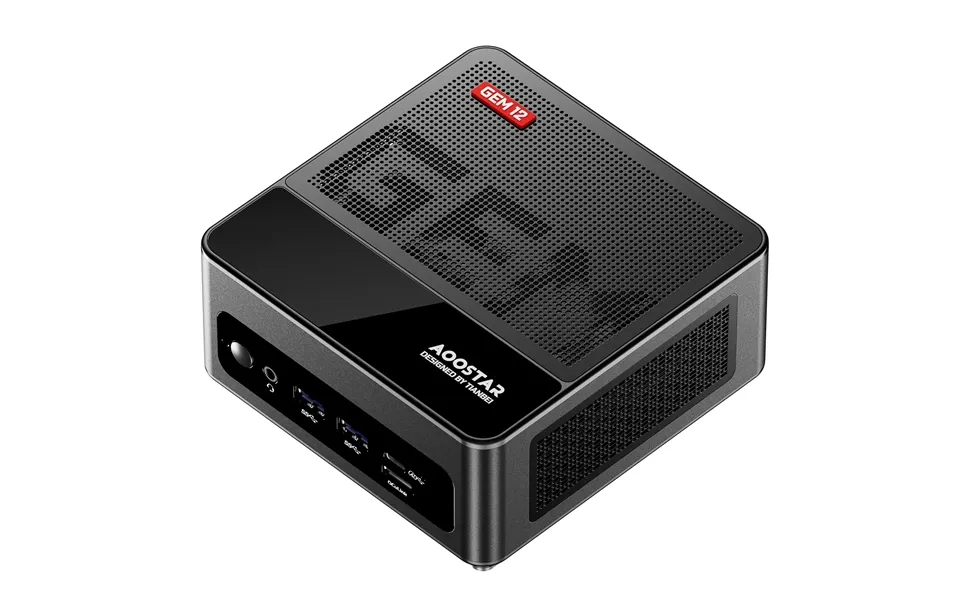 Aoostar Gem12 Amd Ryzen 7 8845hs 8 Core 16-thread Mini Pc 32gb Ddr5 Ram 1tb Ssd 4k Quad Screen Output Wifi6 Bt5