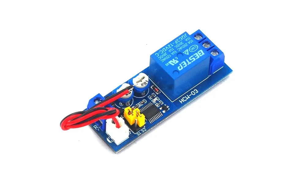 Aoqdqdqd Hcw-03 12v Relay Module With Infinite Cycle Single Time Delay Dual Adjustable Multifunctional Relay Module Dela