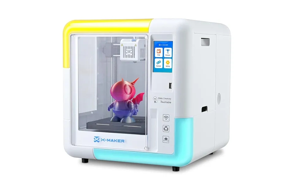 Aoseed X-maker Children's 3d Printer High Precision 0.1 0.05mm Ultra Silent 50db Wireless Smart One-press Printing Wifi