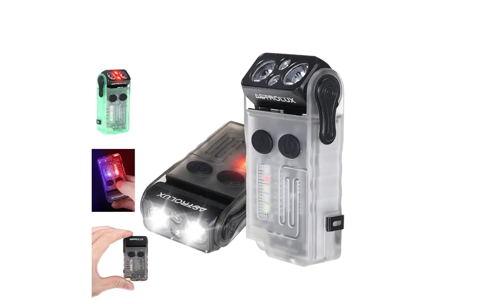 Astrolux E1 1000 Lumens Edc Keychain Flashlight With Sound Alarm Rgb Light 1100mah 180 Rotation Mini Tactical Led Floo