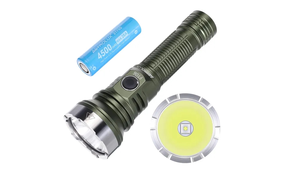 Astrolux Ft06 2850lm 1019m High Lumen Long Range Led Flashlight With 4500mah Powerful 21700 Battery Stepless Dimming St