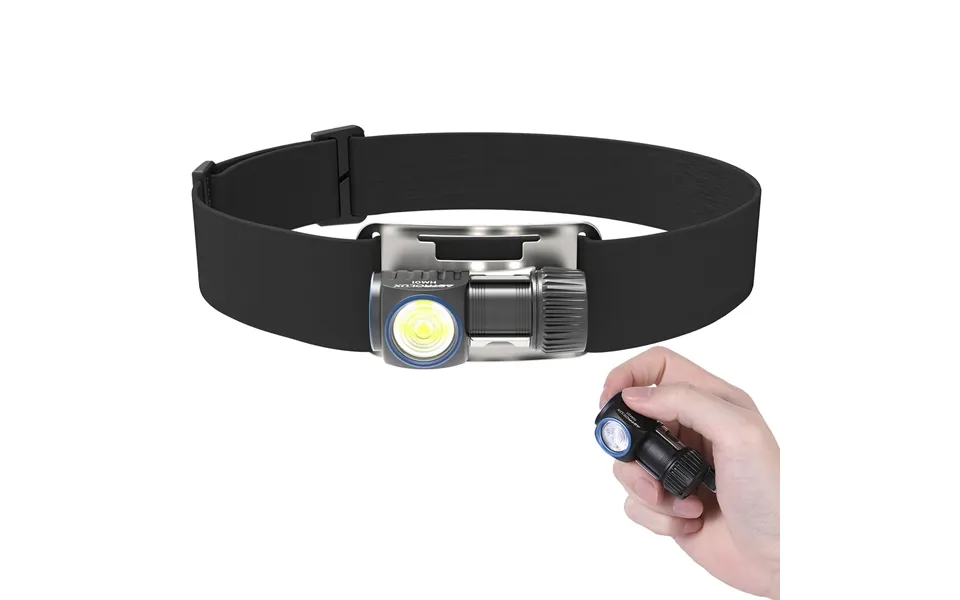 Astrolux Hm01 Lightweight L-shape Running Headlamp 800lm 87m Throw White And Red Light Led Portable Flashlight Power By