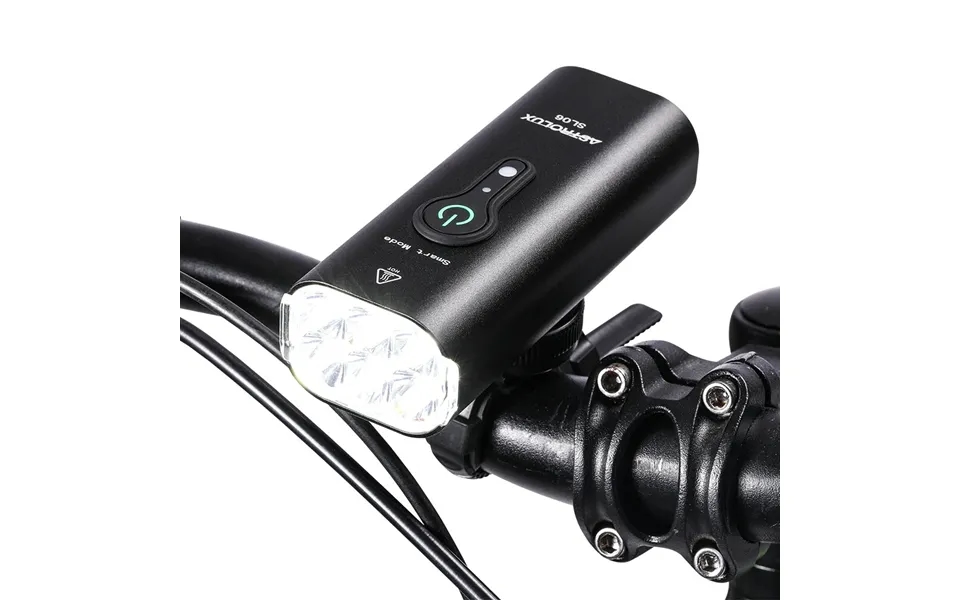 Astrolux Sl06 2000lm Brightness & Vibration Smart Sensing Bike Headlights 6 Led 4800mah Battery Ipx6 Waterproof 6 Light