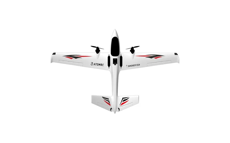 Atomrc Swordfish 1200mm Wingspan Dual Motor Epp Fpv Glider Rc Airplane Fixed Wing Kit Pnp Fpv Rth Rth Fpv