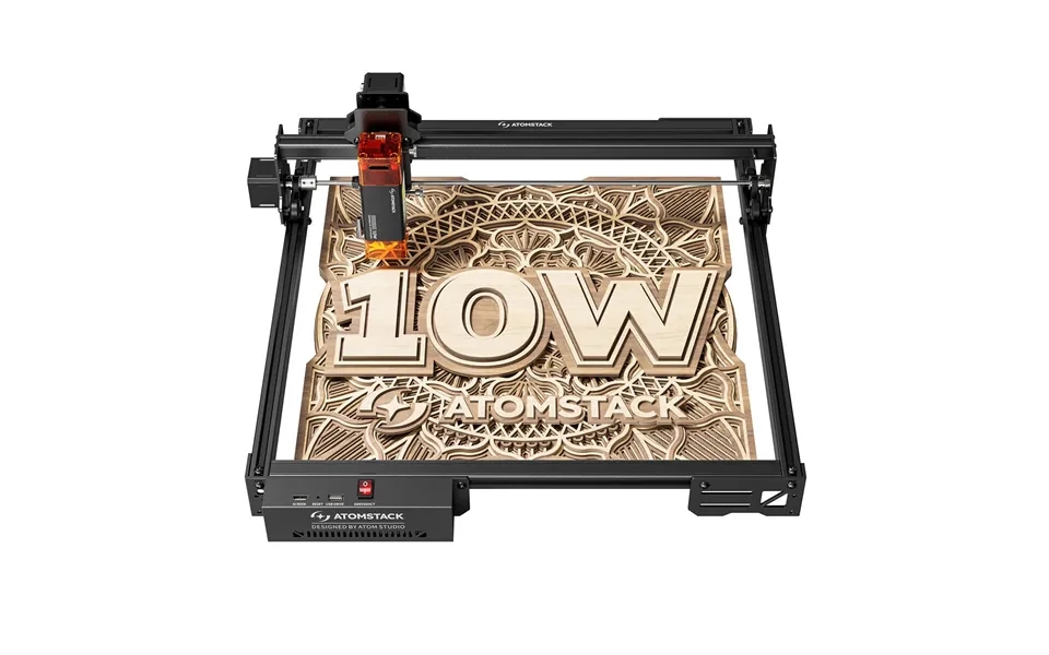 Atomstack A10 Pro V2 10w Laser Engraver 0.06mm High Precision 400x400mm Large Engraving Area Laser Engraving Machine For