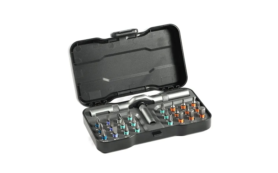 Atuman Rs1 Multipurpose Ratchet Screwdriver Set 24 Bits S2 Alloy 6063 Aluminum Handle 58-tooth 6