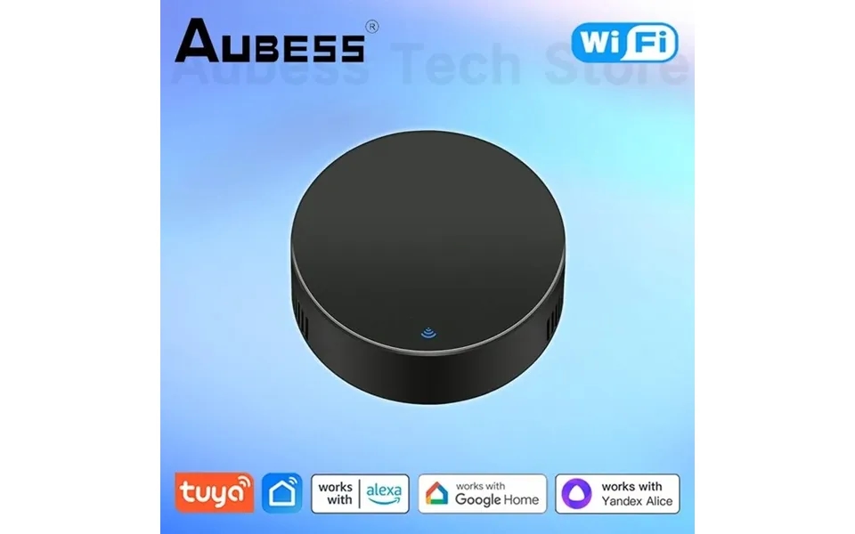 Aubess Wifi Ir Smart Universal Remote Control For Tv Air Conditioner - Compatible With Tuya Smart Life Alexa Google Home