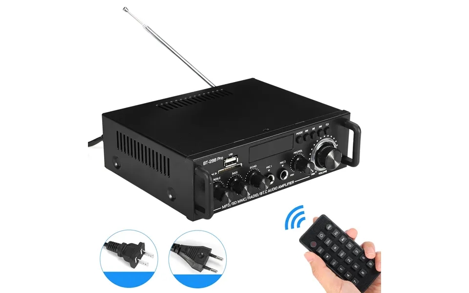 Autsome 12v 220v 50wx2 Hifi Stereo Audio Amplifier 85db Car Home 2