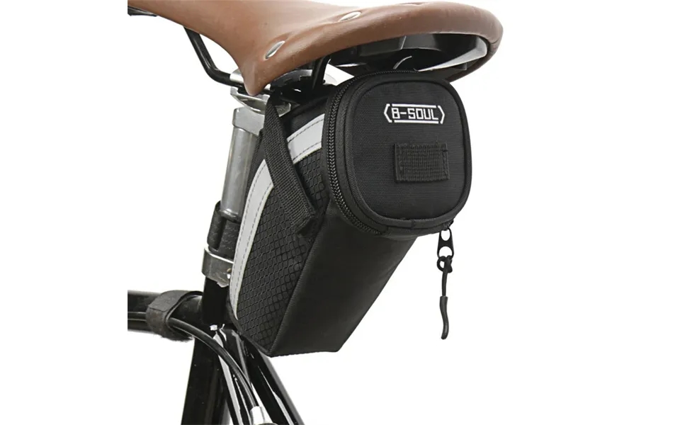 B-soul 1l Bicycle Bag Large Capacity Nylon Fabric Ultralight Waterproof Bicycle Seat Tail Bags For Electric Bike Mountai