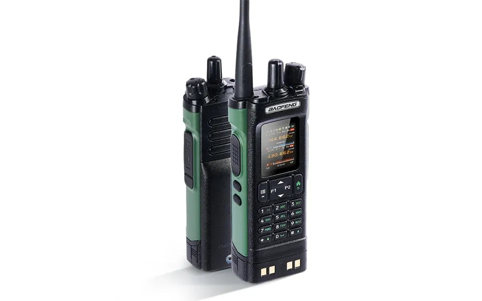 Baofeng Dm-32uv Walkie Talkie Dmr Digital Analog Two Way Radio 8w Power Gps Aprs 4000 Channels Dual Mode Communication