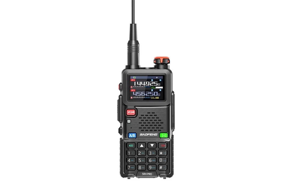 Baofeng Uv-5rh Pro Walkie Talkie 10w Gps 640 Channels Type-c Charging Noaa Weather Radio Two Way Ham Radio
