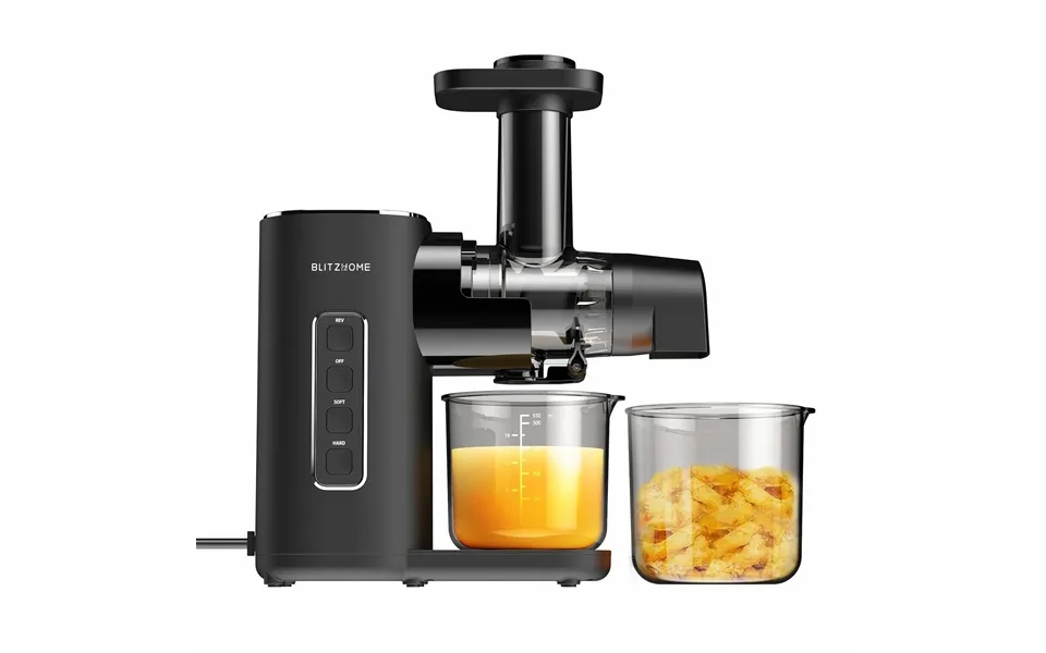Blitzhome Bh-jc01 Cold Press Juicer Machines 2-speed Modes Slow Masticating Juicer For Vegetable And Fruit With Quiet Mo