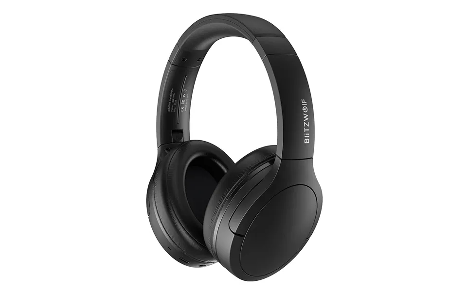 Blitzwolf Bw-hp6 Wireless Headset Anc Bluetooth Headset Active Noise Cancelling 40mm Large Drivers Aac Audio 70h Playti