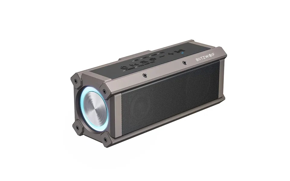 Blitzwolf Bw-wa3 100w Bluetooth Speaker Portable Speakers Quad Drivers Dual Diaphragm Deep Bass Rgb Light Tws 5000mah O