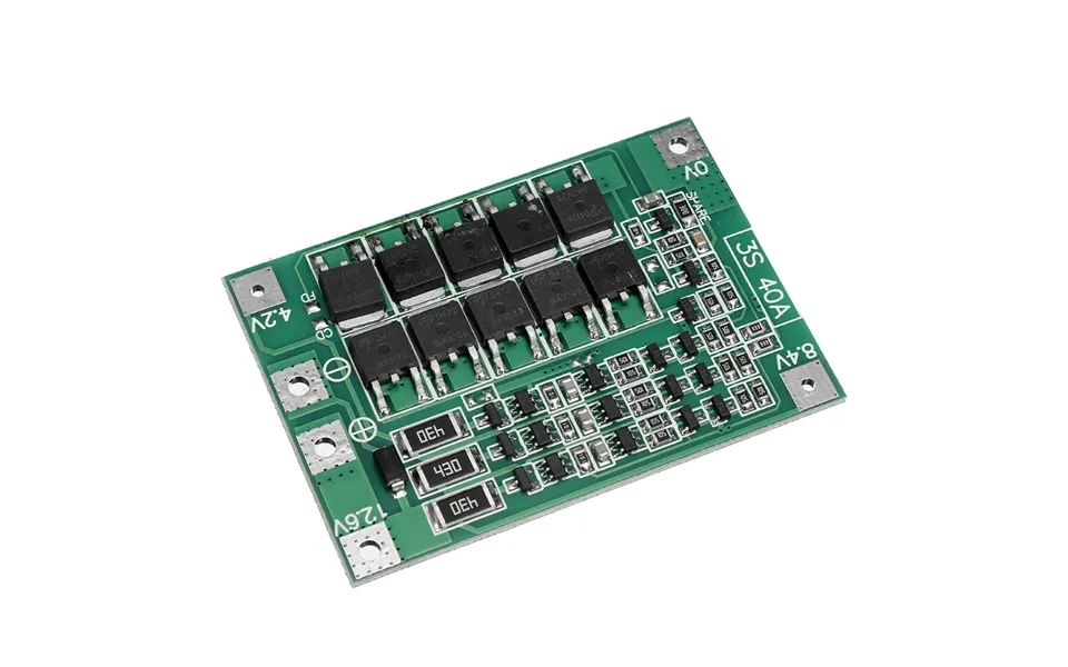 Bms 3s 40a 18650 Lithium Battery Charger Protection Board 11