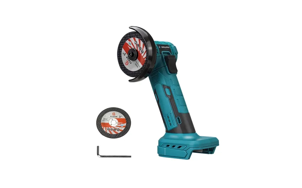 Brushless Motor Cordless Angle Grinder 20v 945w 0-19000 Rpm Variable Speed 75mm Grinding Slicing Tool For Wood Metal Cer