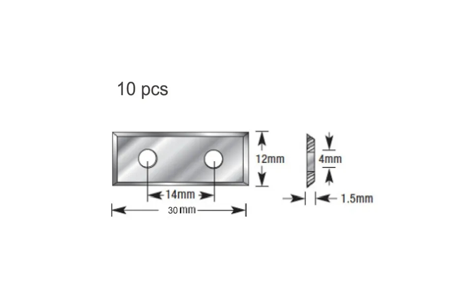 Carbide Cnc Router Bit Replacement Blades Woodworking Milling Cutter Blades High-end Durable