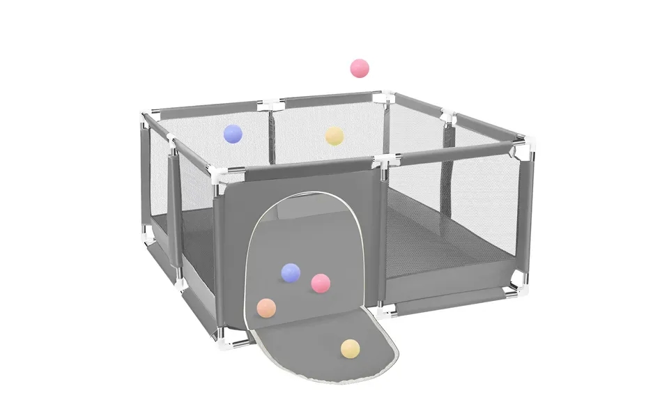 Children Game Playpen Baby Barrier Fence Pit Pool Playground Indoor Basketball