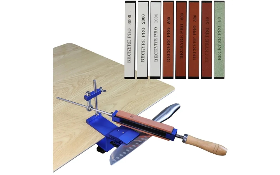 Cutter Sharpener Sharpening System Tools Fix-angle Whetstone Grinder With Grind Stones