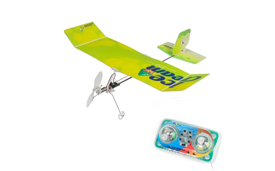 Dancing Wings Hobby E23 Ice Cream 220mm Wingspan 2.4ghz 3ch Pp Foam Mini Indoor Rc Airplane Rtf