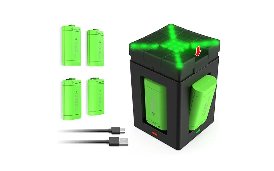 Dobe Tyx-3610 Rechargeable Battery Pack For Xbox Series X S Controller Usb-c Fast Charger Charging Dock For Xbox One X S