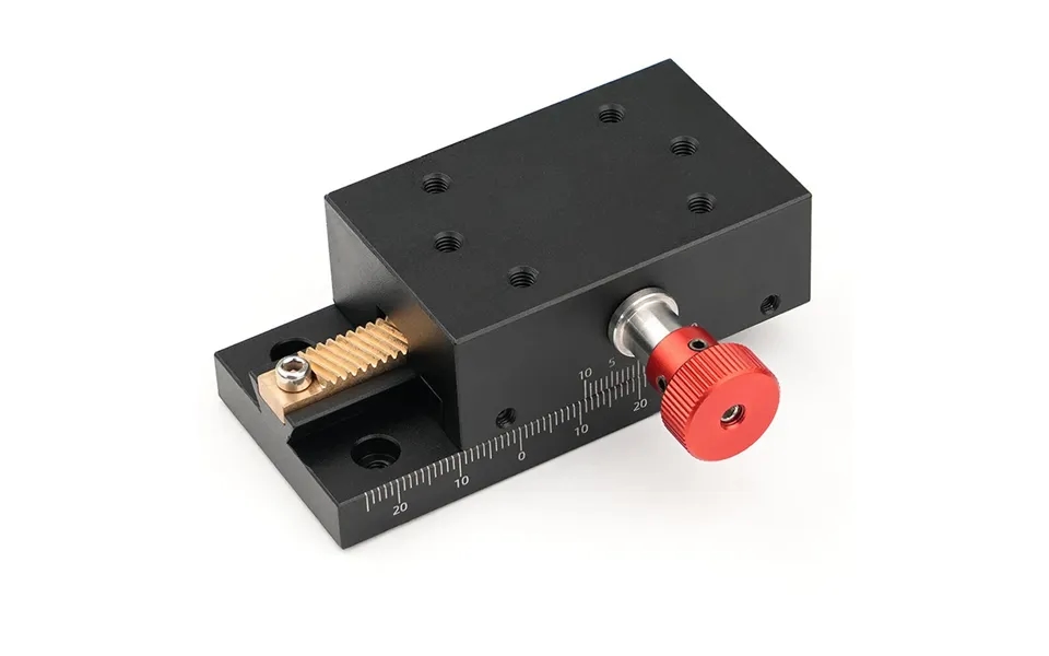 Dove Tail Displacement Platform 40mm Travel Range Cnc Aluminum Alloy 0