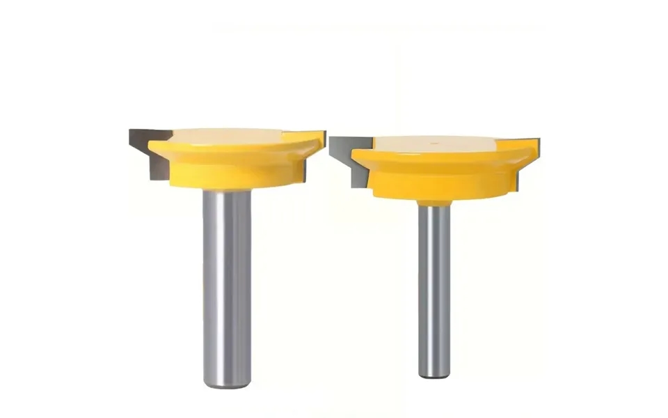 Drawer Tenon Router Bit Carbon Steel Tungsten Carbide Sharp Edged 1 2 And 8mm Shank Woodworking Tool Ideal For Diy Proj