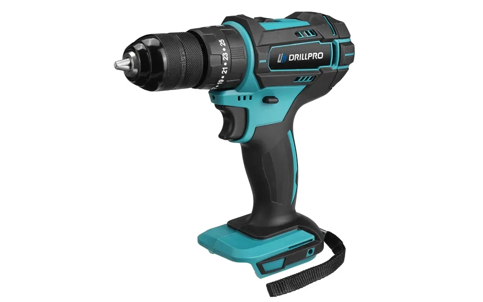 Drillpro 10mm Chuck Impact Drill 350n.m Cordless Electric Drill For Mak18v Battery 4000rpm Led Light Power Drills