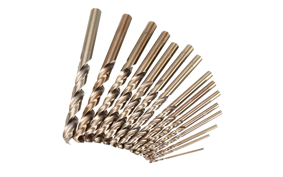 Drillpro 13 19 25 Pcs Hss 1-13mm Drillpro M35 Bit Set Cobalt Twist Drill Bit
